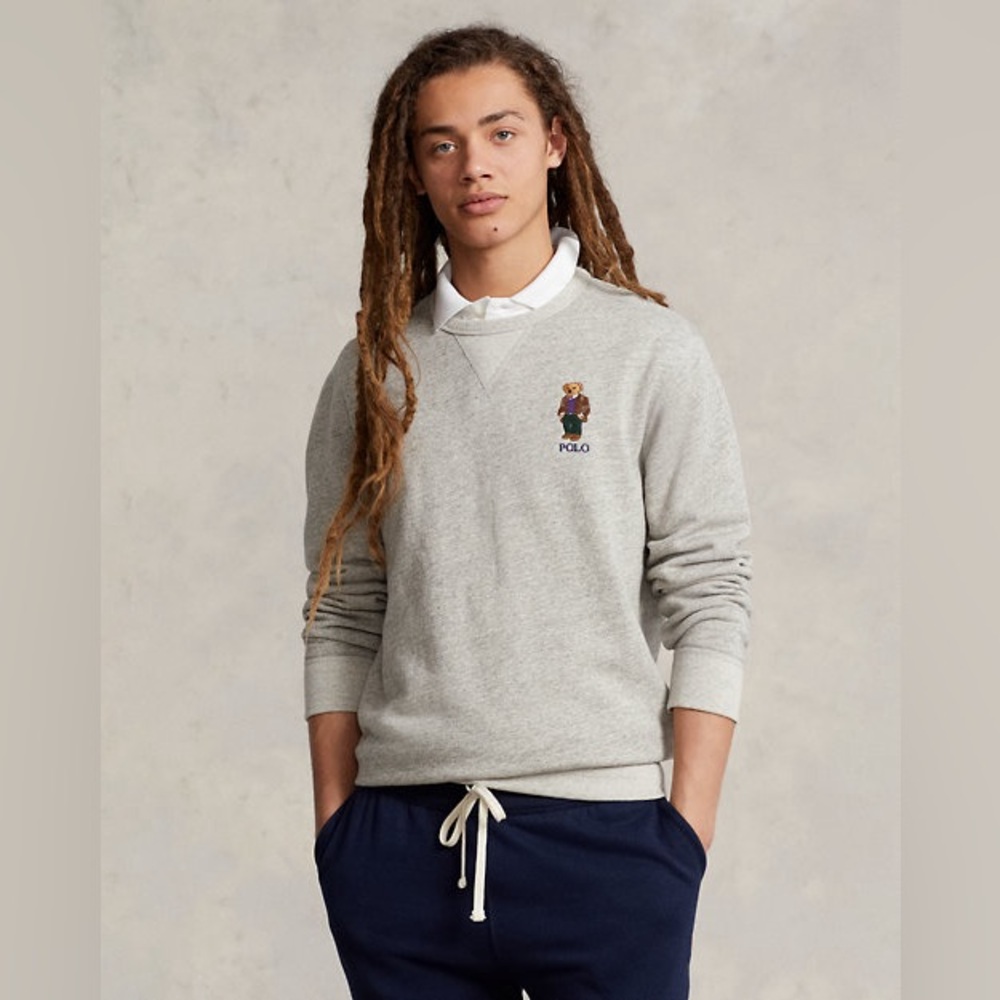 Polo by Ralph Lauren Gray Crewneck Sweater